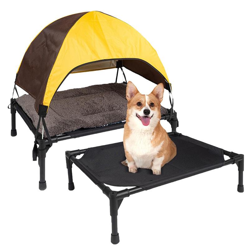 Outdoor Camping Dog Bed - Buiten verhoogd hondenbed Opvouwbaar verhoogd huisdierbedje