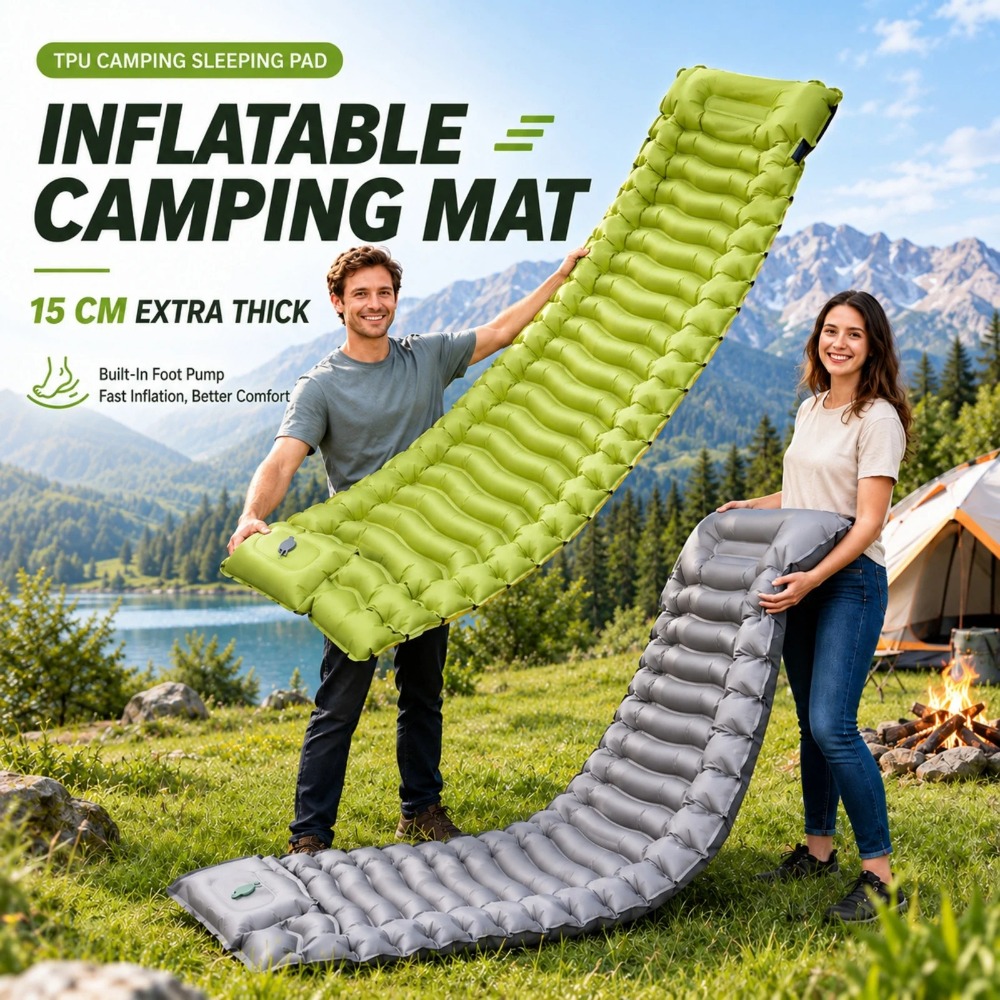 Outdoor Camping Rugs - Camping Slaapmat Opblaasbaar Matras Buiten Camping
