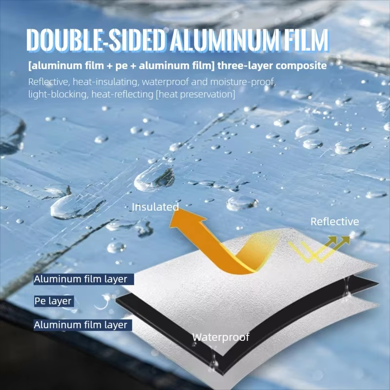 HIKEMAN Dubbelzijdige Aluminiu - Outdoor Camping Rugs recensie en prijs