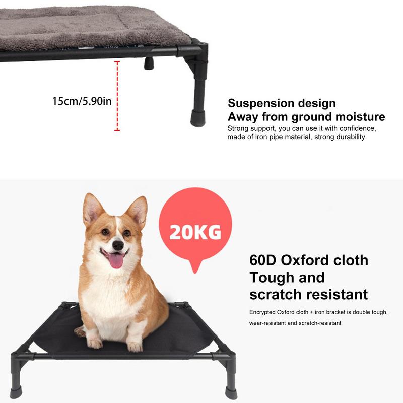 Buiten verhoogd hondenbed Opvo - Outdoor Camping Dog Bed recensie en prijs