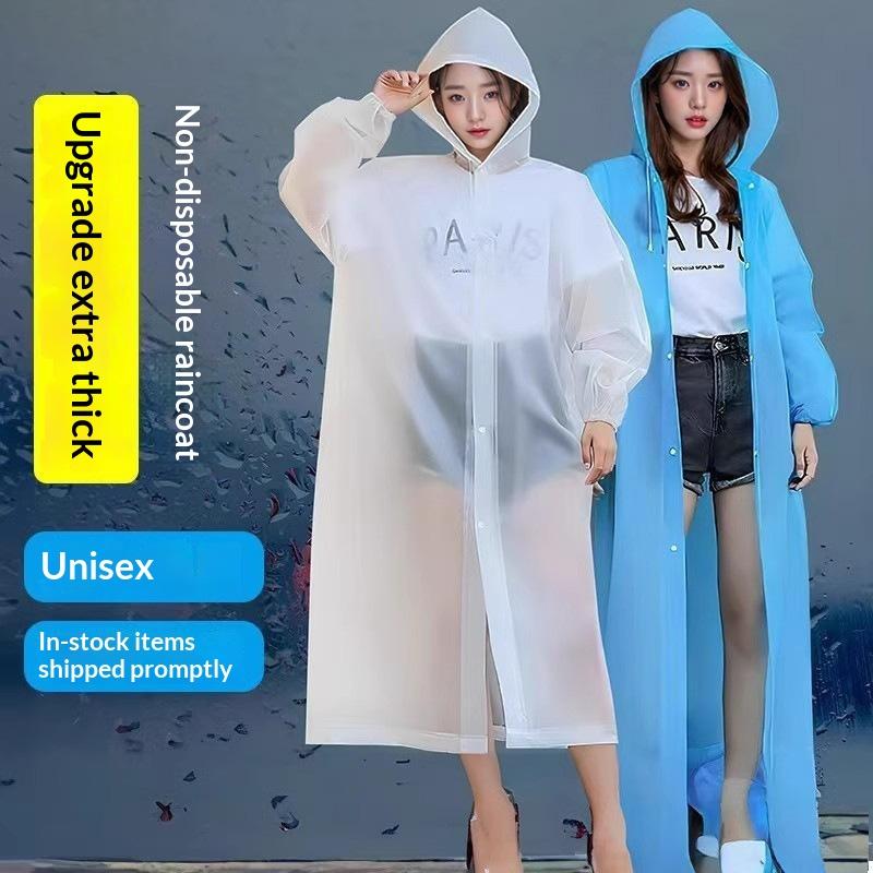 Nieuwe regenjas voor dames en  - Camping Rain Poncho recensie en prijs