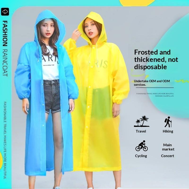 Nieuwe regenjas voor dames en  - Camping Rain Poncho recensie en prijs
