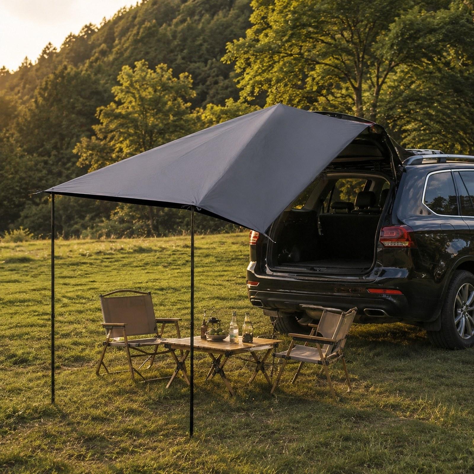 Campingluifel voor autozonweri - Outdoor Camping Van Tent recensie en prijs