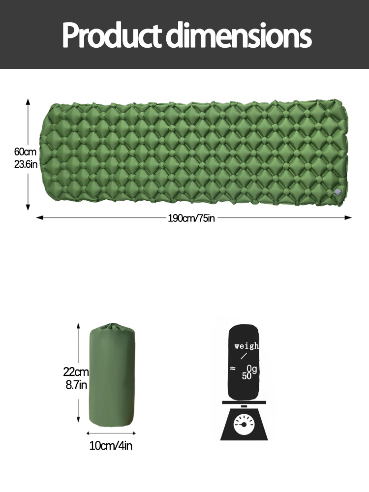 Opblaasbaar campingmatras in t - Outdoor Camping Rugs recensie en prijs